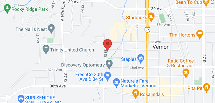 map of 3414 34th Avenue